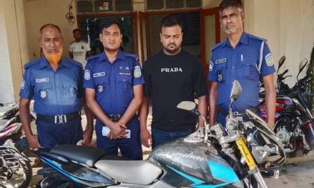 জানাজা থেকে বহিষ্কৃত যুবদল নেতার মটরসাইকেল চুরি, গ্রেপ্তার বহিষ্কৃত ছাত্রদল নেতা