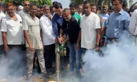 পাবনায় ডেঙ্গু প্রতিরোধে মশক নিধন ও পরিচ্ছন্নতা অভিযান