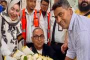 দেশে ফিরলেন মির্জা আব্বাস
