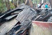 লক্ষ্মীপুরে আগুনে পুড়ে ছাই ১১ বসতঘর ও ৬ দোকান