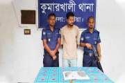 পিস্তল নিয়ে দু্লাভাইকে হুমকি, শ্যালক আটক