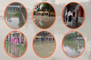 বিষখালী নদীর পেটে যাচ্ছে নলছিটির ৪টি বিদ্যালয়, আতঙ্কে সাত শ…
