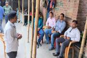 জয়পুরহাটে ব্র্যাকের মাঠপর্যায়ের স্বাস্থ্যসেবা পরিদর্শনে উপজ…
