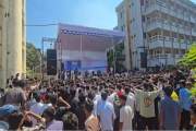 বিকল্প ভেন্যুতে নবীনবরণ কনসার্ট করল ব্রাহ্মণবাড়িয়া সরকারি ক…