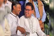 একসঙ্গে বসলেন ঢাকা দক্ষিণের দুই মেয়র প্রার্থী