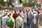 জ্বালানি তেলের মূল্যবৃদ্ধির প্রতিবাদে জেএসডির মানববন্ধন