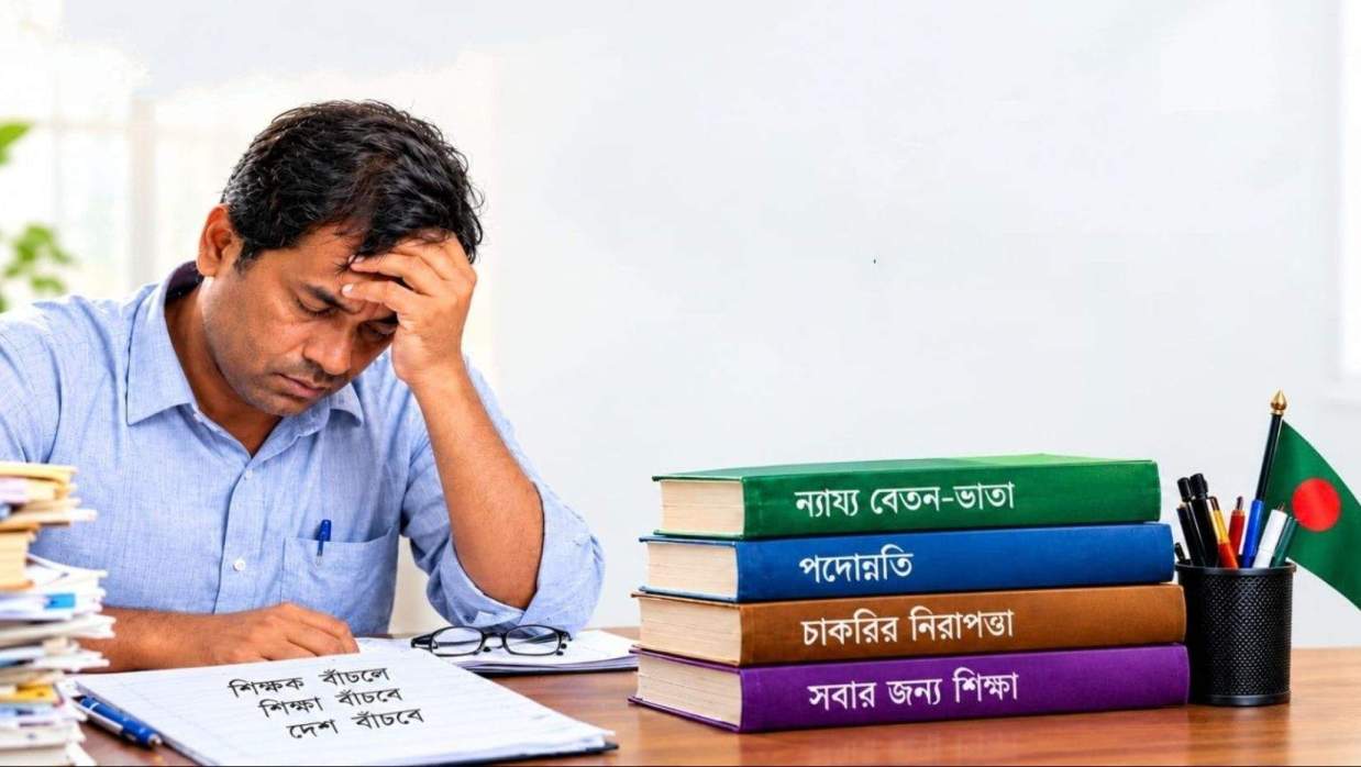 নানা বৈষম্যে ভুগছেন শিক্ষকরা