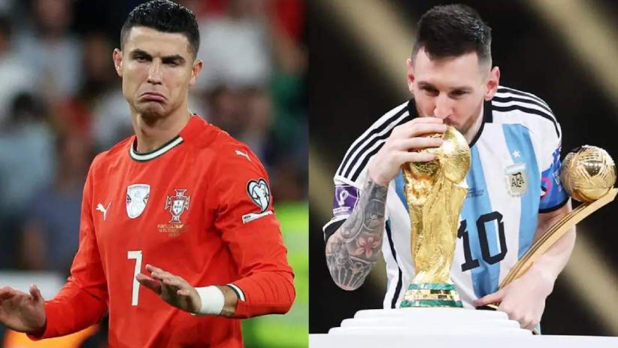 ক্রিশ্চিয়ানো রোনালদো ও লিওনেল মেসি