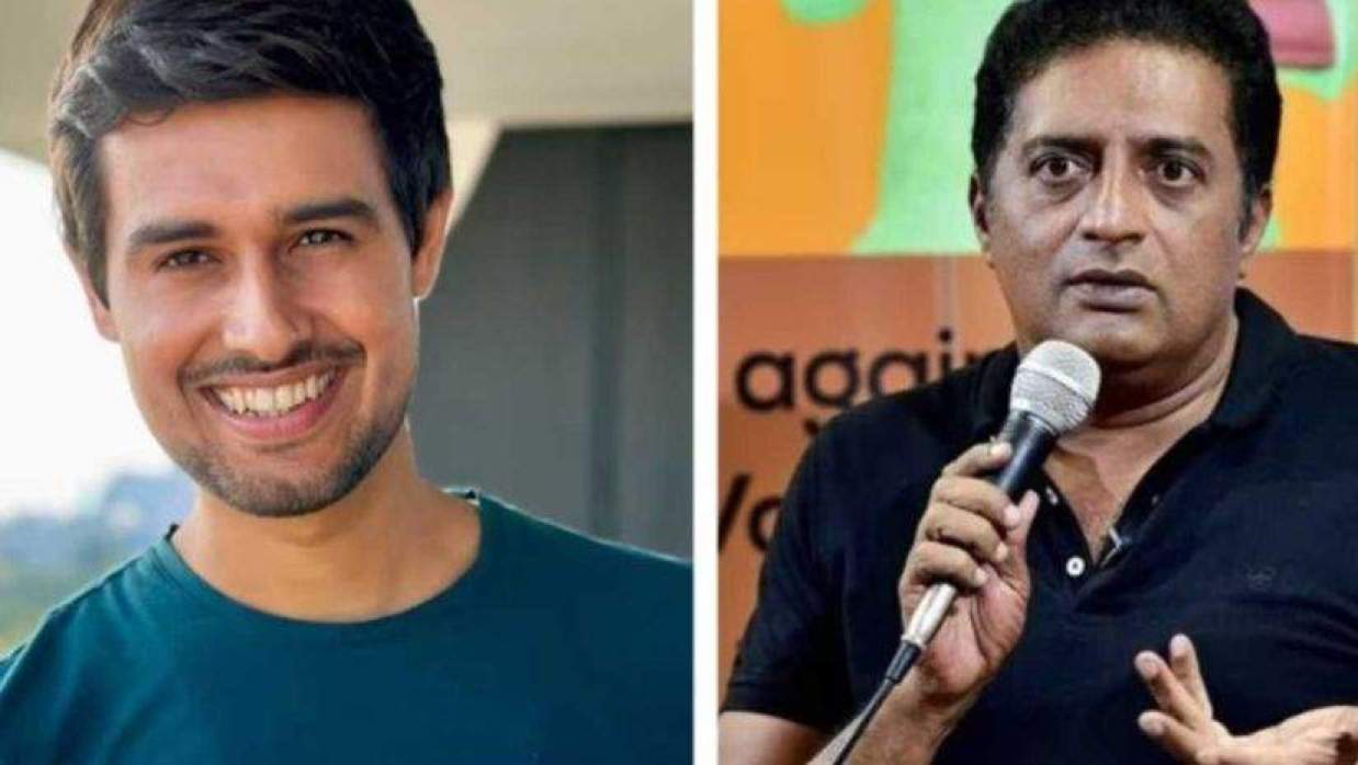  ধ্রুব রাঠী ও প্রকাশ রাজ 