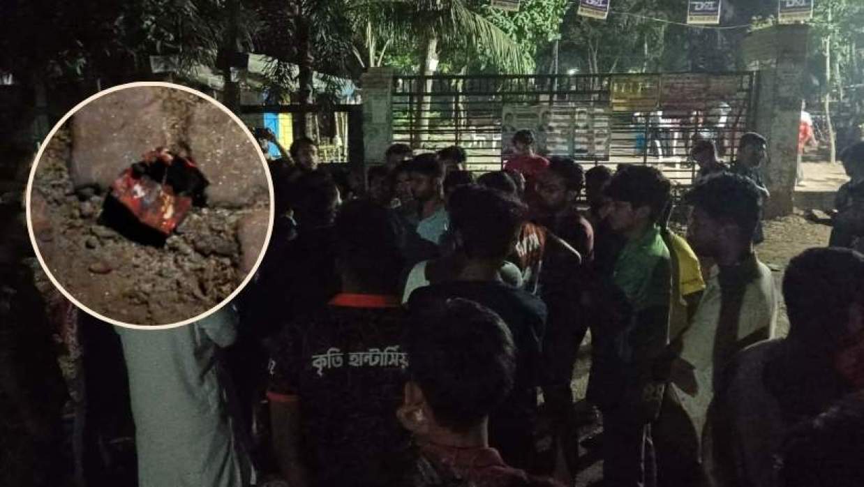 গোবিপ্রবিতে ককটেল বিস্ফোরণের ঘটনা