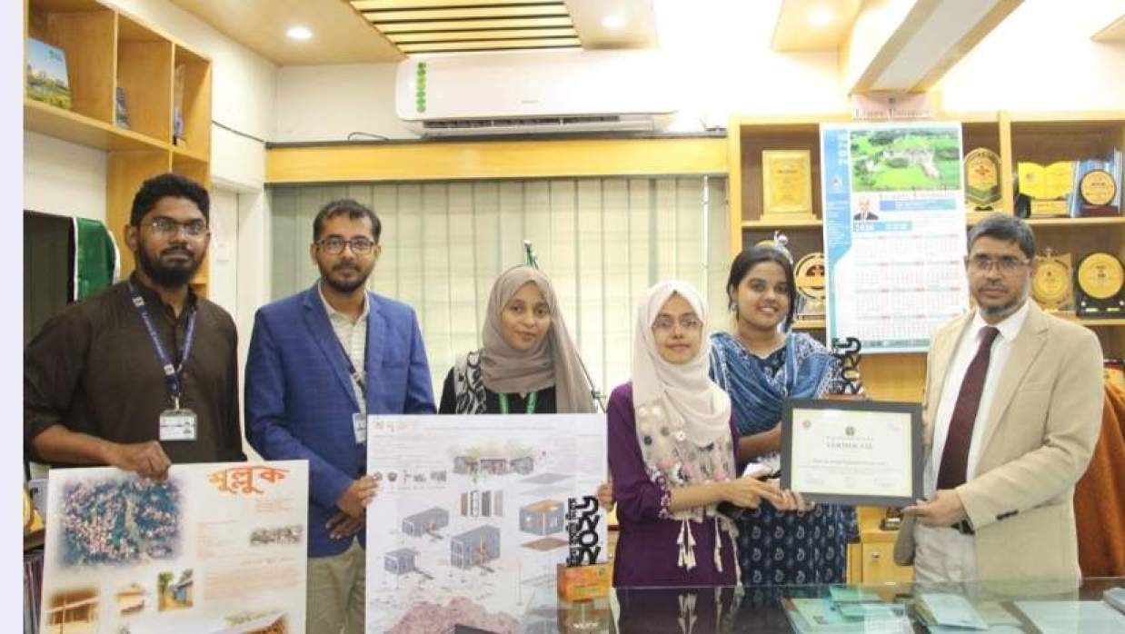 বিশ্ব বসতি দিবস আইডিয়া প্রতিযোগিতায় লিডিং ইউনিভার্সিটির স্থাপত্য বিভাগের শিক্ষার্থীদের সাফল্য