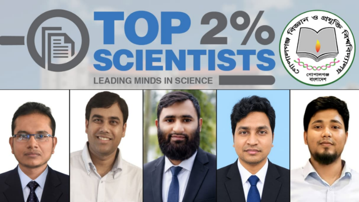 গোবিপ্রবির দুই শিক্ষকসহ তিন শিক্ষার্থী