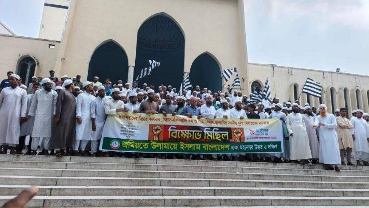 বায়তুল মোকাররমের দৃশ্য