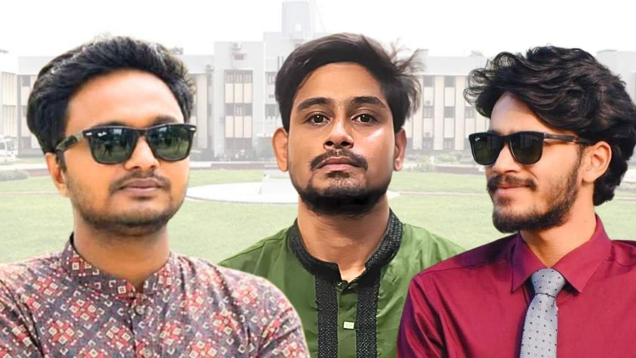 সাময়িক ছাত্রত্ব বাতিল হওয়া তিন ছাত্রদল নেতা