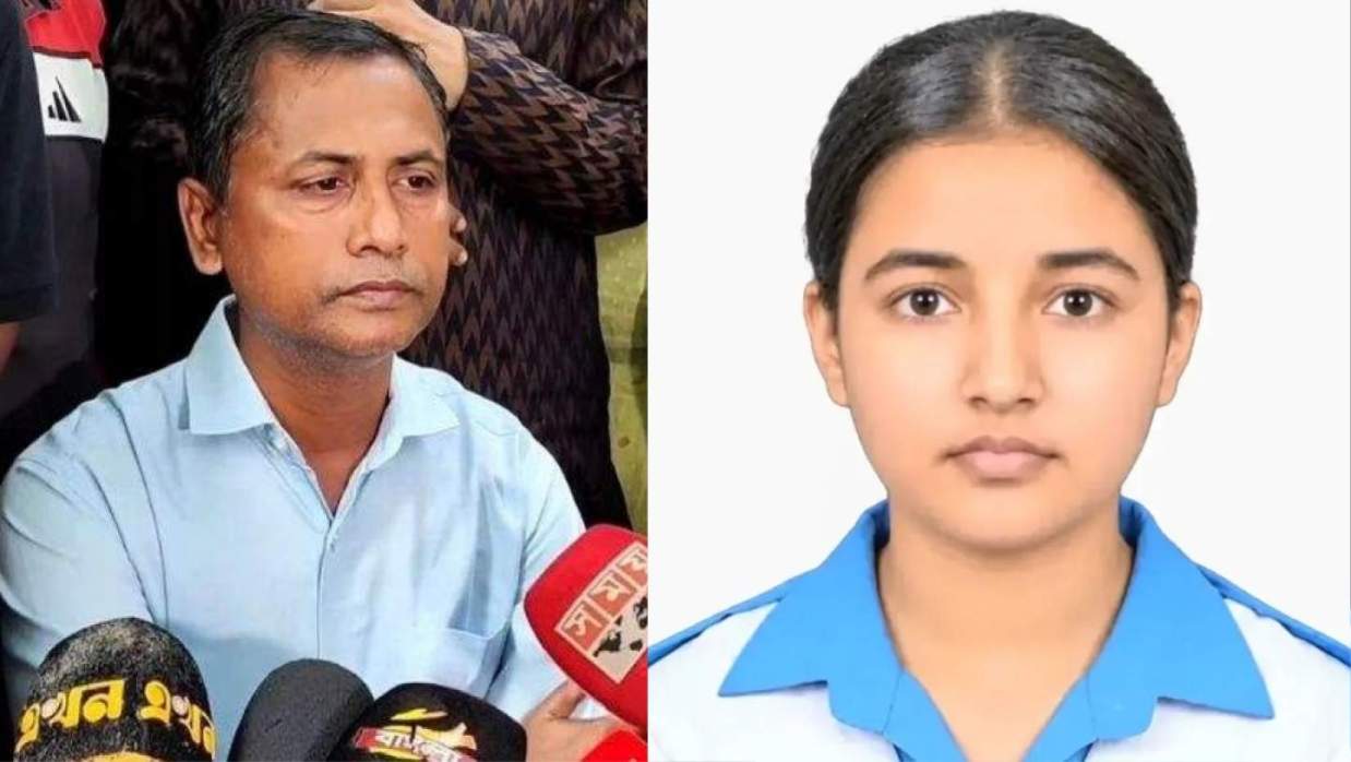 স্কুলছাত্রী তাজমিন
