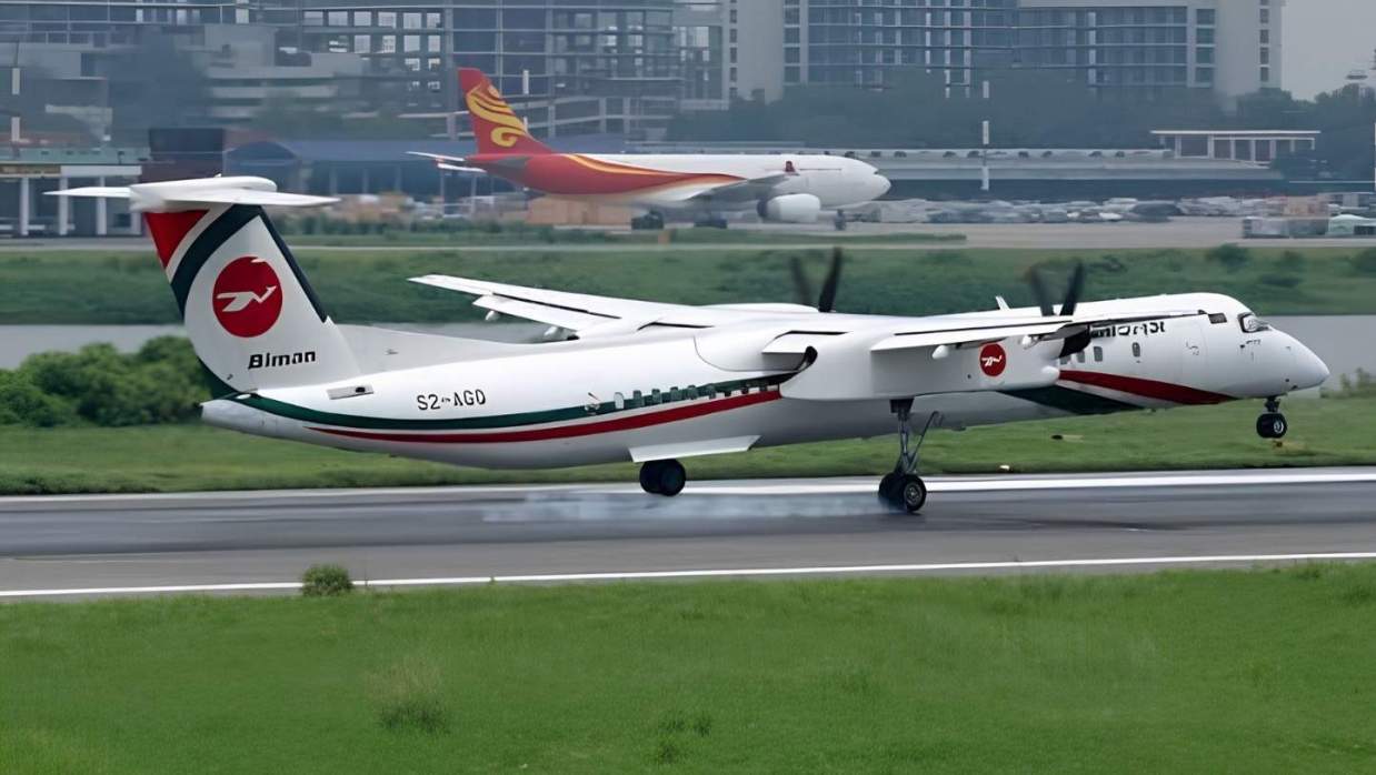 বিমান বাংলাদেশ এয়ারলাইন্সের উড়োজাহাজ