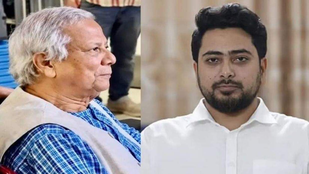 ড. ইউনূস ও নাহিদ ইসলাম 