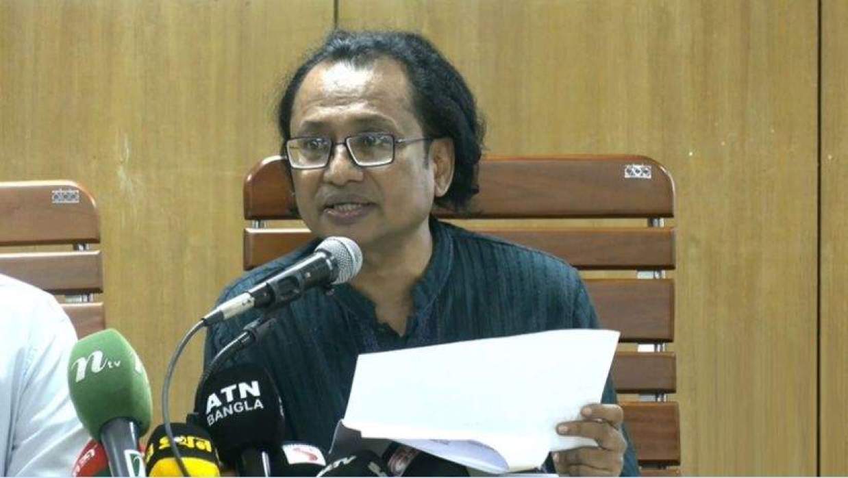 তথ্য ও সম্প্রচার উপদেষ্টা ডা. জাহেদ উর রহমান