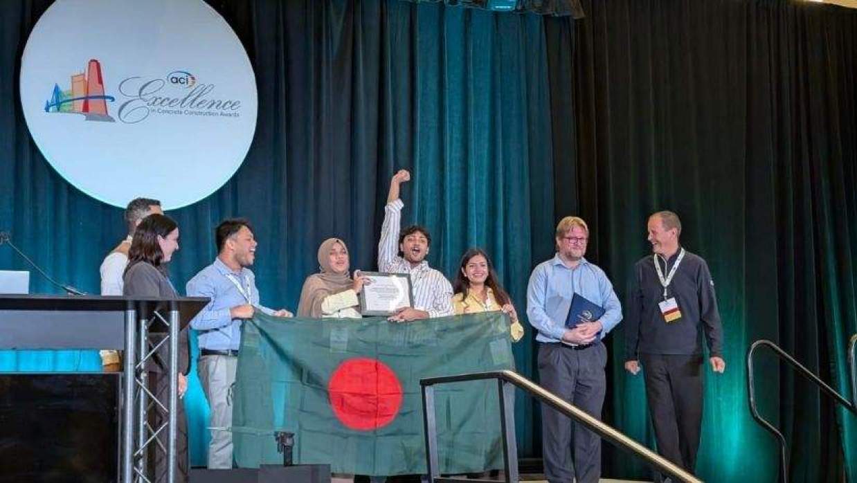 যুক্তরাষ্ট্রে এসিআই মর্টার প্রতিযোগিতায় বিশ্বসেরা চুয়েটের চার শিক্ষার্থী