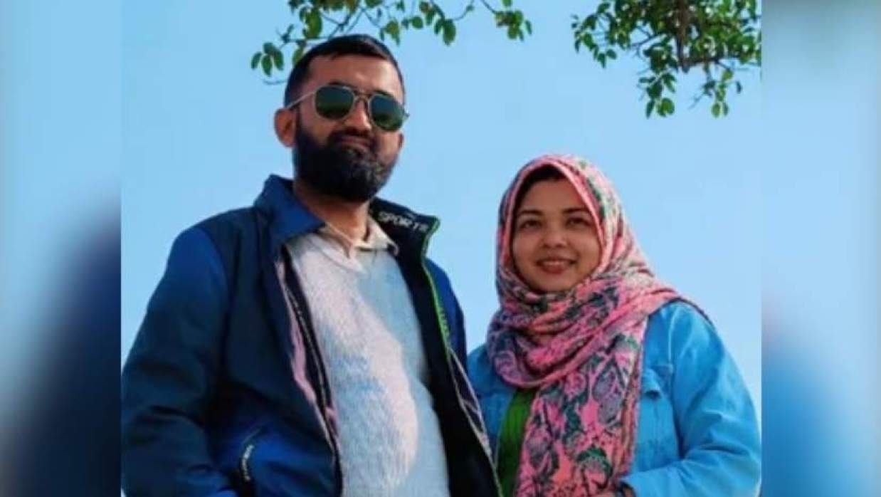 দেওয়ান ফয়সাল ও স্ত্রী নাসরিন আক্তার মুক্তা