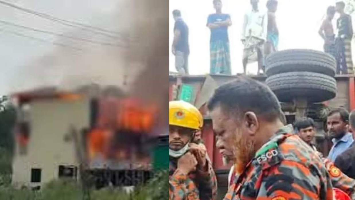 কক্সবাজারের রিসোর্টে অগ্নিকাণ্ড ও কুড়িগ্রামের সড়ক দুর্ঘটনা