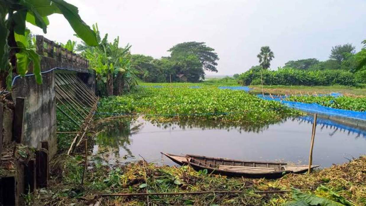 সেতুর মুখ বন্ধ করে সরকারি খাসজমি দখলের চেষ্টা