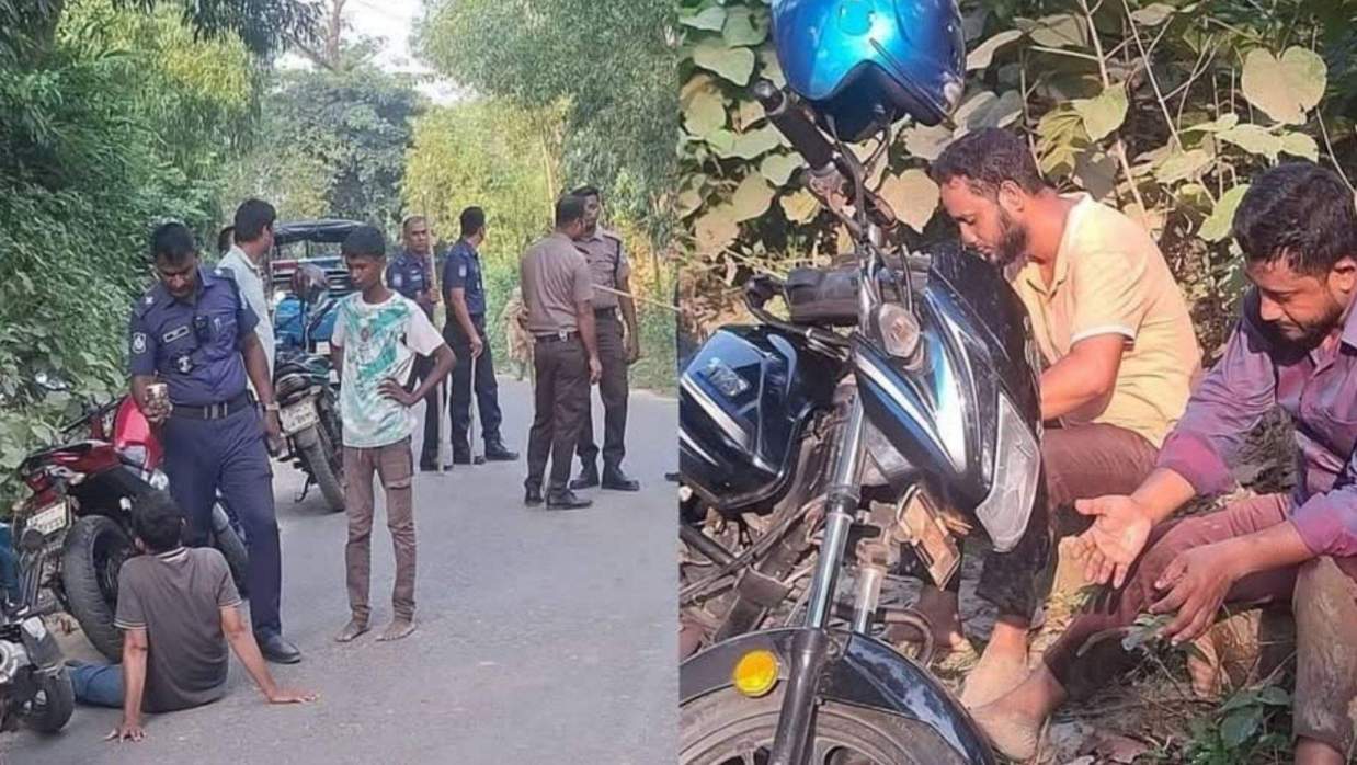 ঈদগাঁও-ঈদগড়-বাইশারী সড়কের হিমছড়ি ঢালায় ডাকাতির পর পুলিশের টহল