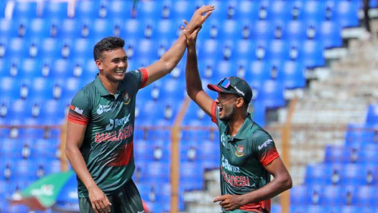 তাসকিন আহমেদ ও শরিফুল ইসলাম