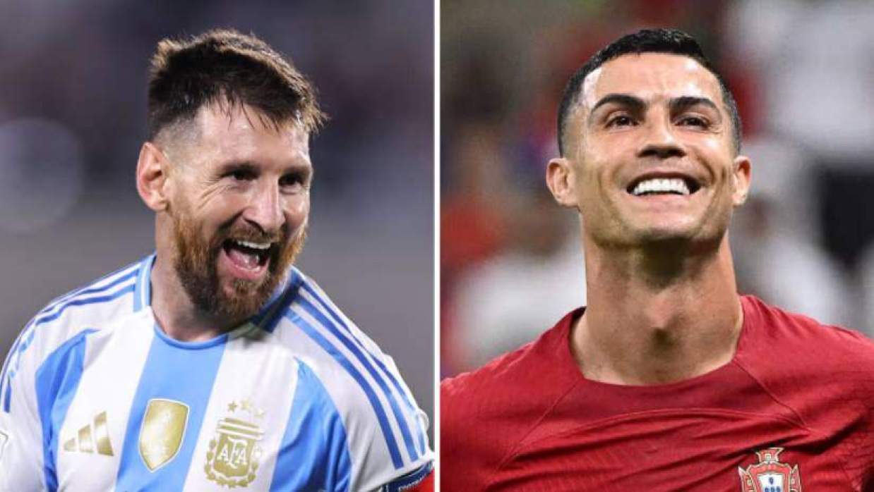 ক্রিস্তিয়ানো রোনালদো ও লিওনেল মেসি