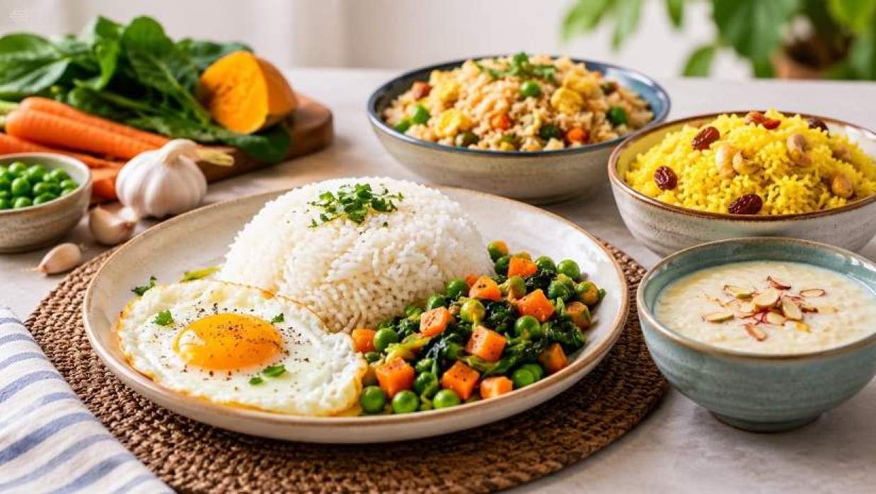 সকালের নাশতা হিসেবে অনেকে ভাত খেতে পছন্দ করেন