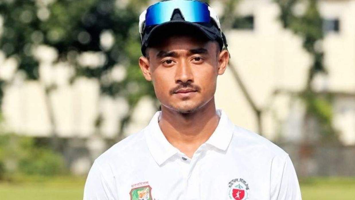 বাংলাদেশের তরুণ ক্রিকেটার মেহেদী হাসান হৃদয়