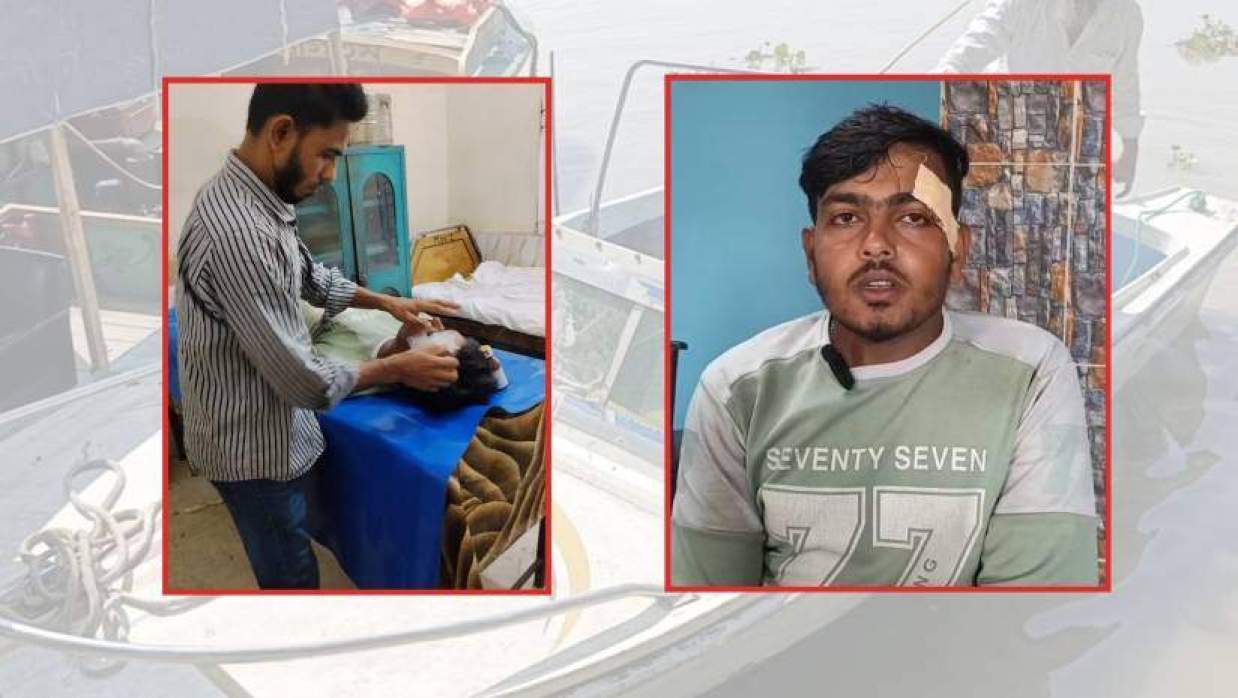 হামলায় আহতরা ঝালকাঠি সদর হাসপাতালে চিকিৎসা নিয়েছেন