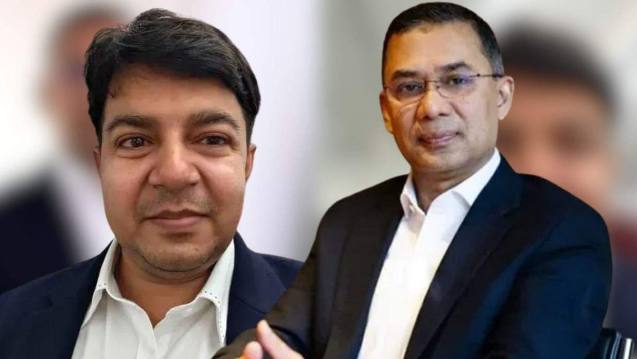 প্রধানমন্ত্রী তারেক রহমান ও আমজনতার দলের সদস্য সচিব তারেক রহমান