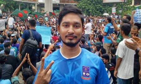 রাজু ভাস্কর্যে আত্মাহুতির ঘোষণা দিলেন বিসিএসে বাদ পড়া ঢাবি শিক্ষার্থী জসিম 