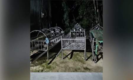 একই পরিবারের চারজনের দাফনে ৪ খাটিয়া, শোকে স্তব্ধ গ্রামবাসী
