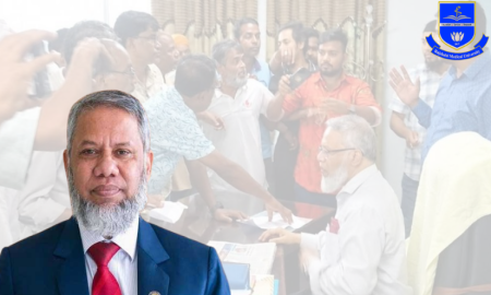 মব করে উপাচার্যকে পদত্যাগে বাধ্য করার ঘটনায় মামলা, গ্রেপ্তার ১