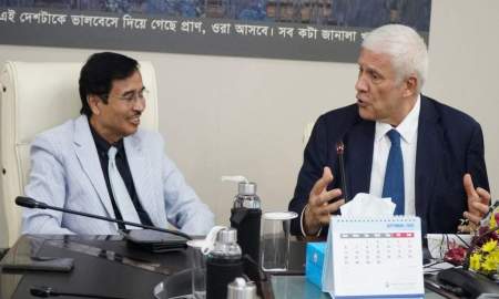 বৈশ্বিক ক্ষমতার ভারসাম্য ও ভূরাজনৈতিক চ্যালেঞ্জ নিয়ে এনএসইউতে সার্বিয়ার সাবেক প্রেসিডেন্টের বক্তৃতা