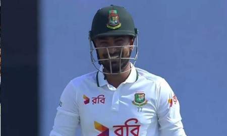 সেঞ্চুরির পথে লিটন, স্বস্তি নিয়ে লাঞ্চে বাংলাদেশ