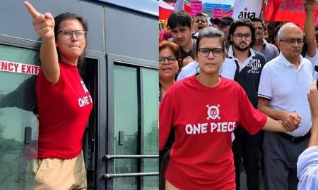 নেহার ‘ওয়ান পিস’ লেখা লাল টি-শার্টের মাহাত্ম্য কী? কীসের প্রতীক খুলি?