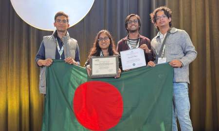 আন্তর্জাতিক কংক্রিট প্রতিযোগিতায় আইইউটির সাফল্য 