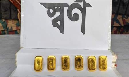 চুয়াডাঙ্গা সীমান্তে ১ কোটি ৩৫ লাখ টাকার স্বর্ণ জব্দ