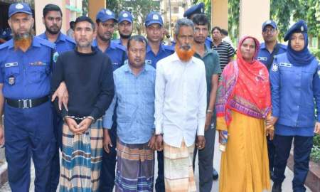 কানের দুল ও সম্পদের লোভে বোনকে হত্যা, ছোট ভাইসহ গ্রেপ্তার ৫