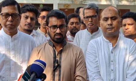 বিএনপি সরকারের বিরুদ্ধে আওয়ামী লীগ-জামায়াতের ষড়যন্ত্র চলছে: রাশেদ খাঁন