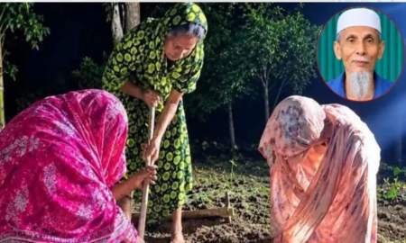 সাঈদীর মামলার বাদীর কবর খুঁড়লেন স্ত্রী-মেয়ে-বোন, নানা নাটকীয়তার পর দাফন