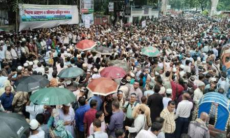 মাদ্রাসা অধিদপ্তর নয়, তিন দাবিতে এমপিও শিক্ষকদের অবস্থান প্রেস ক্লাবে