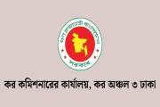 ঢাকা কর কমিশনারের কার্যালয় ৩ বিভিন্ন গ্রেডে নিয়োগ দেবে ৪৭ প…