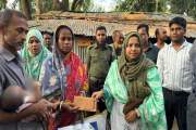 মাতৃহারা ২৭ দিনের শিশুর পাশে ইউএনও রেজওয়ানা নাহিদ