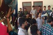 নতুন উপাচার্যকে ভেতরে রেখেই ভবনে তালা ঝুলিয়ে দিলেন চুয়েট …