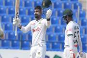 লিটনের সেঞ্চুরির দিনে আফগানিস্তানের সামনে রানের পাহাড়