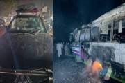 চট্টগ্রামে বাবা-মেয়ের মৃত্যুর জেরে পুলিশের গাড়িতে হামলা ও ব…